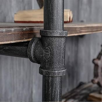 レトロポップ ウォールシェルフ ラック スチール オールド アメリカン 当時もの Amazon｜レトロな水パイプブラケットウォールラック- ラダー